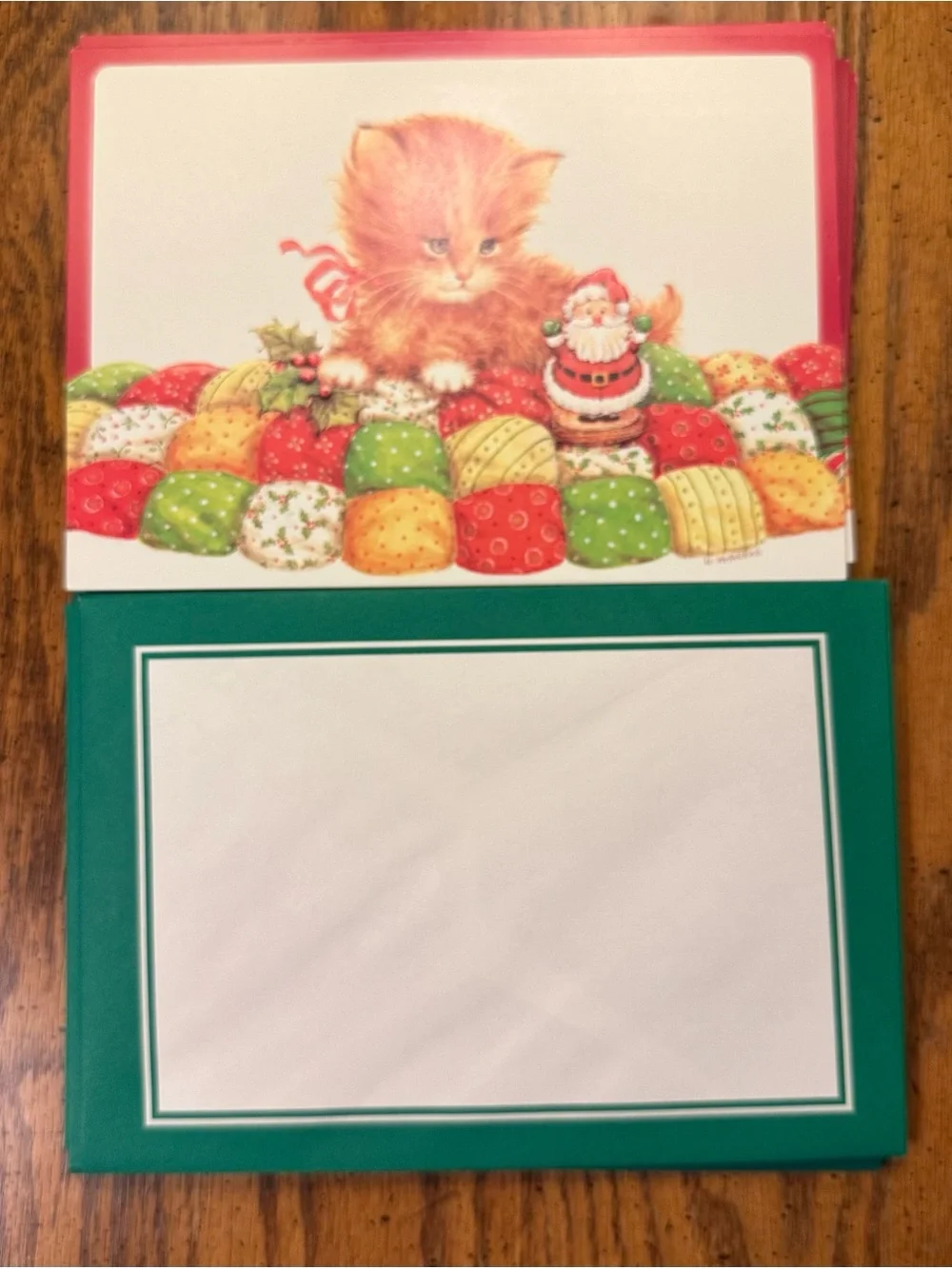 12 Unused Vintage Cards with envelopes M. Saverese